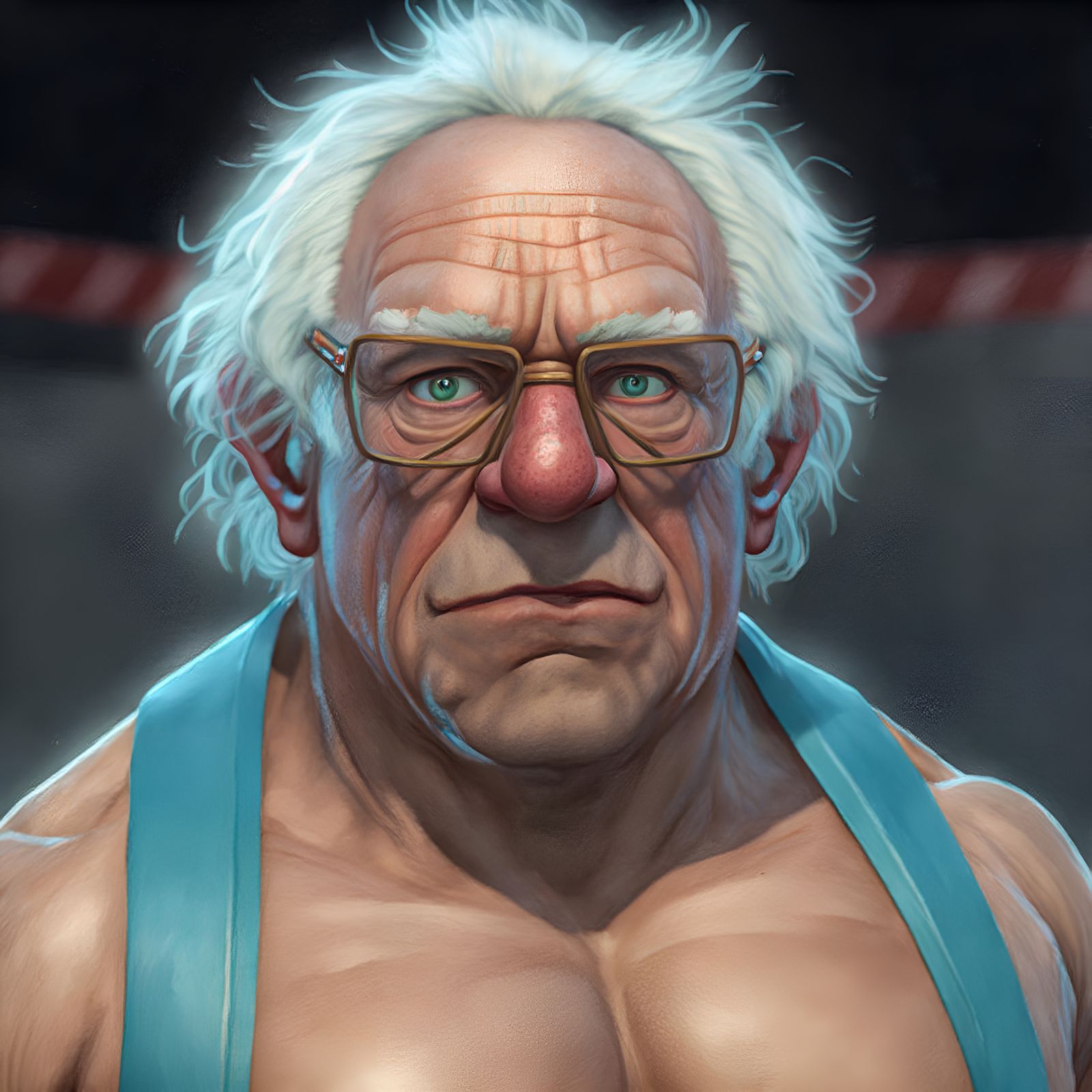 Midjourney Swoleticians: Can you feel the BERN?