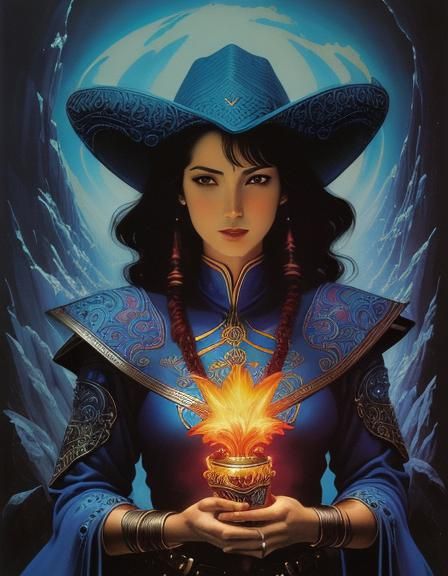 Kitiara: Blue Dragon Knight, blue dragon scalemail, blue dra...