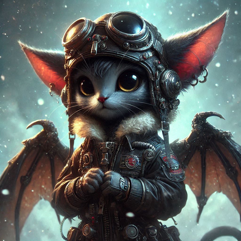 adorable fairy-tale fantasy creature portrait..