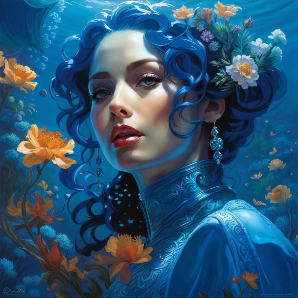 The deep blue  - inside and outside  by @Sonelis