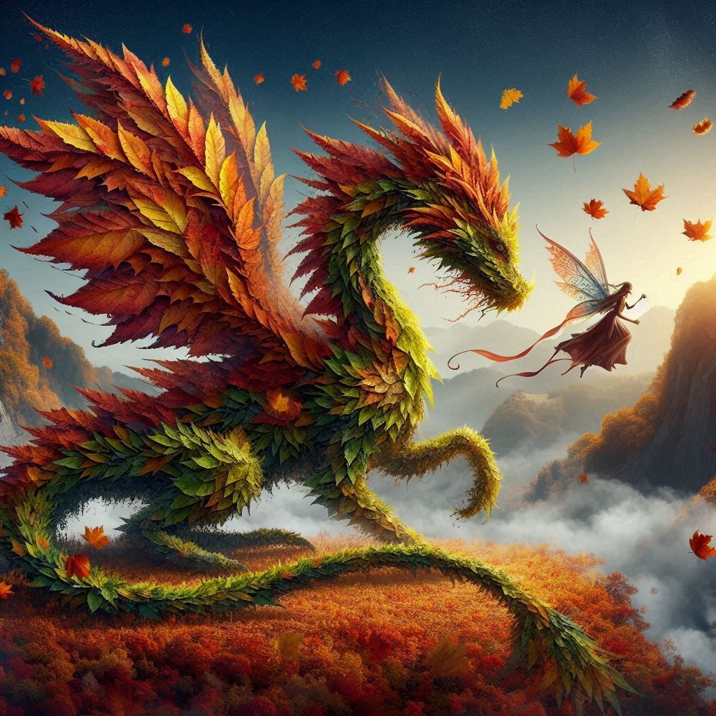 leaf dragon