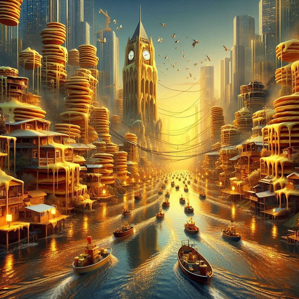 We build this city, Syrupolis 😋