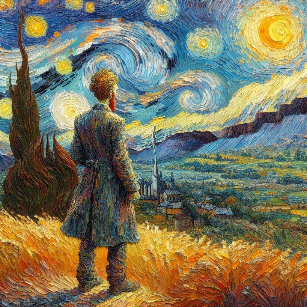 Van Gogh's canvas was the World
