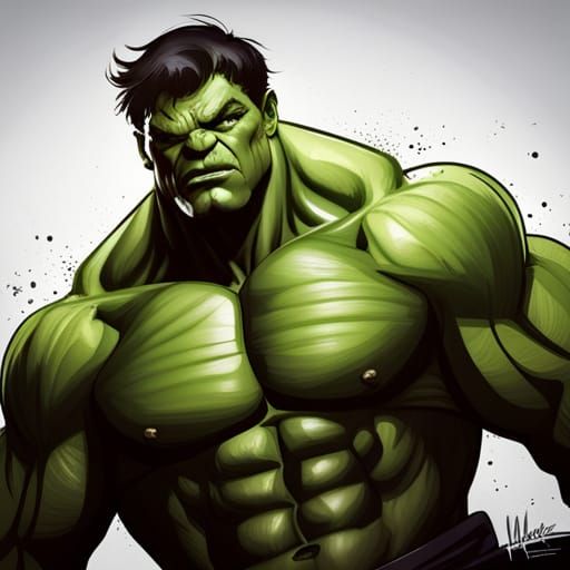 Hulk - AI Generated Artwork - NightCafe Creator