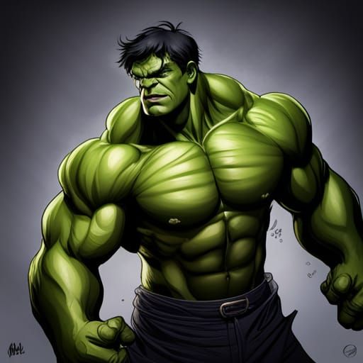 Hulk - AI Generated Artwork - NightCafe Creator