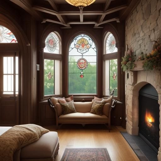 Parlor Interior  by @Sunny_B