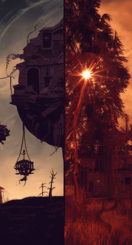 Post apocalyptic wonderland