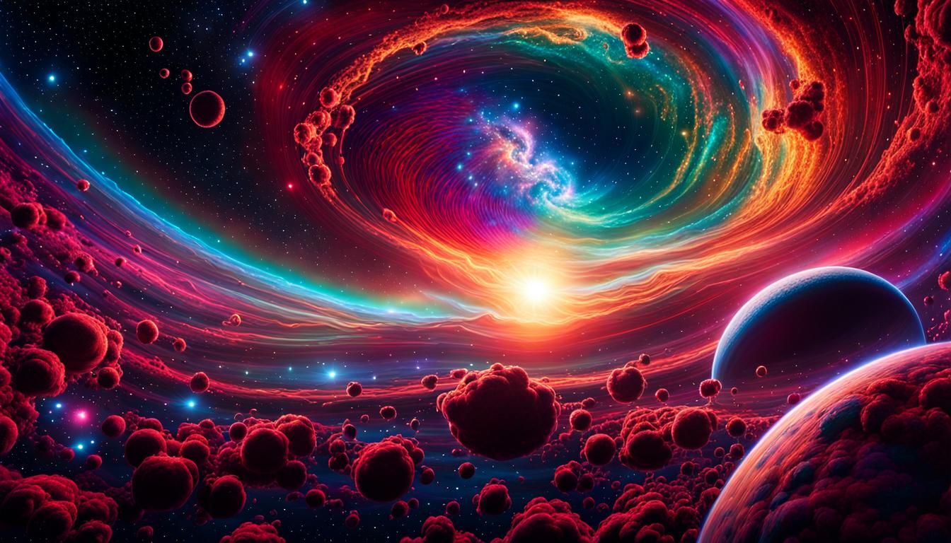 Outer Space   by @Textured Color