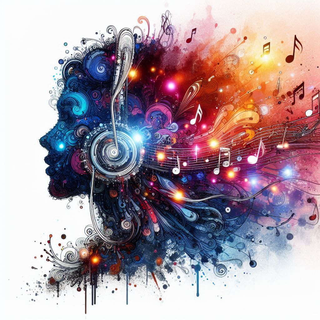 double exposure beautiful fantasy DALL-E 3 portrait landscap...