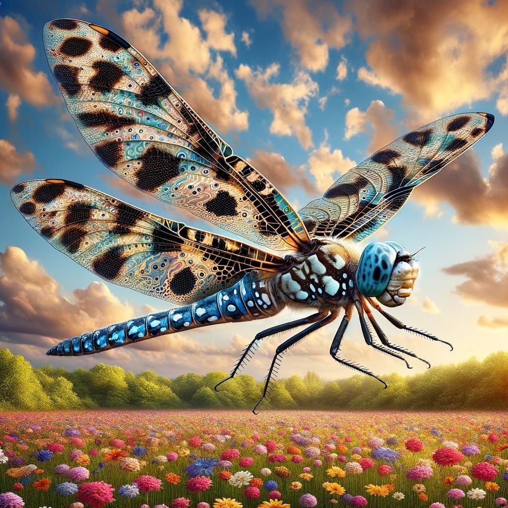 Catahoula Leopard Dragonfly