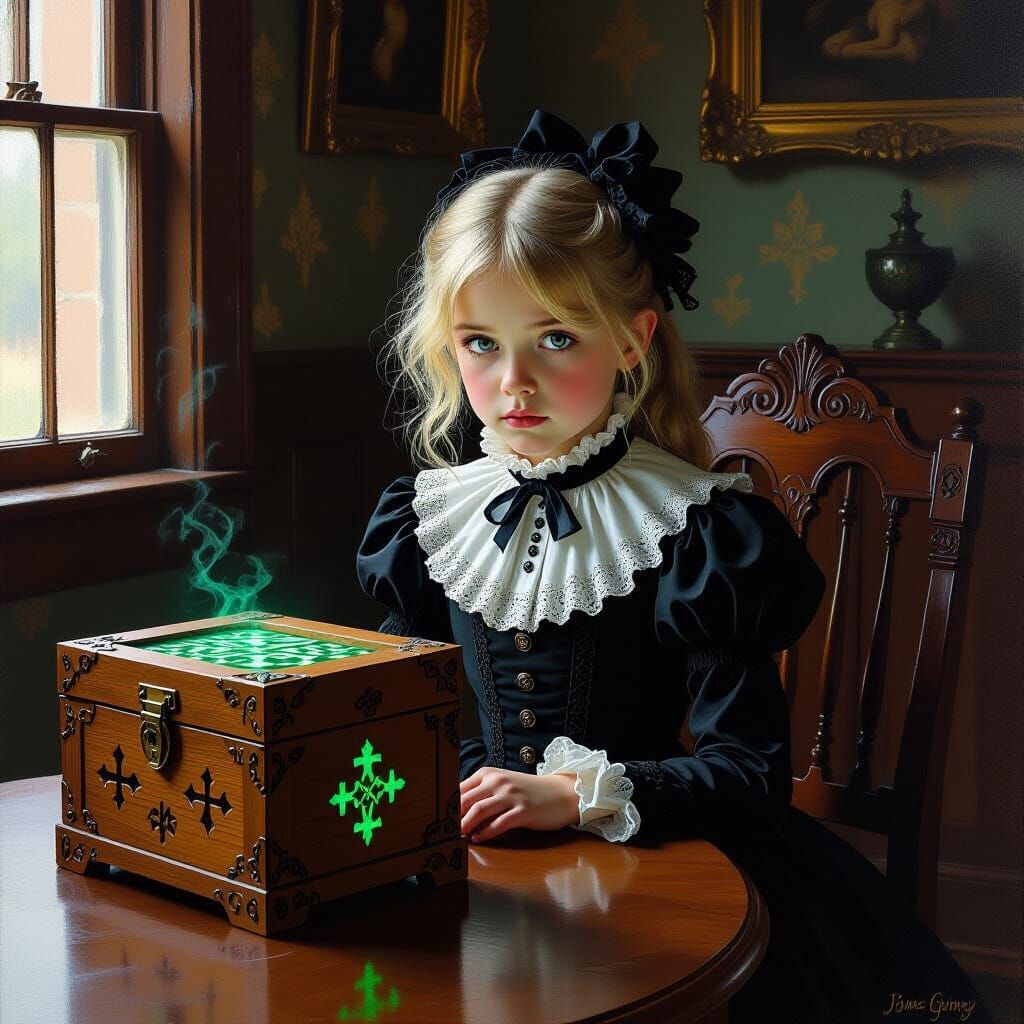 The Puzzle Box and the Mask - Start Image 1