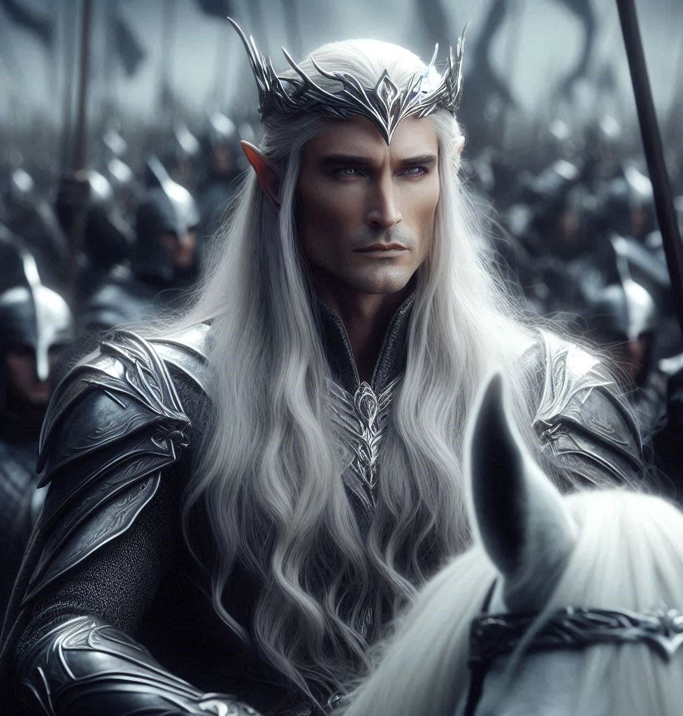 King Thingol at The First Battle of Beleriand