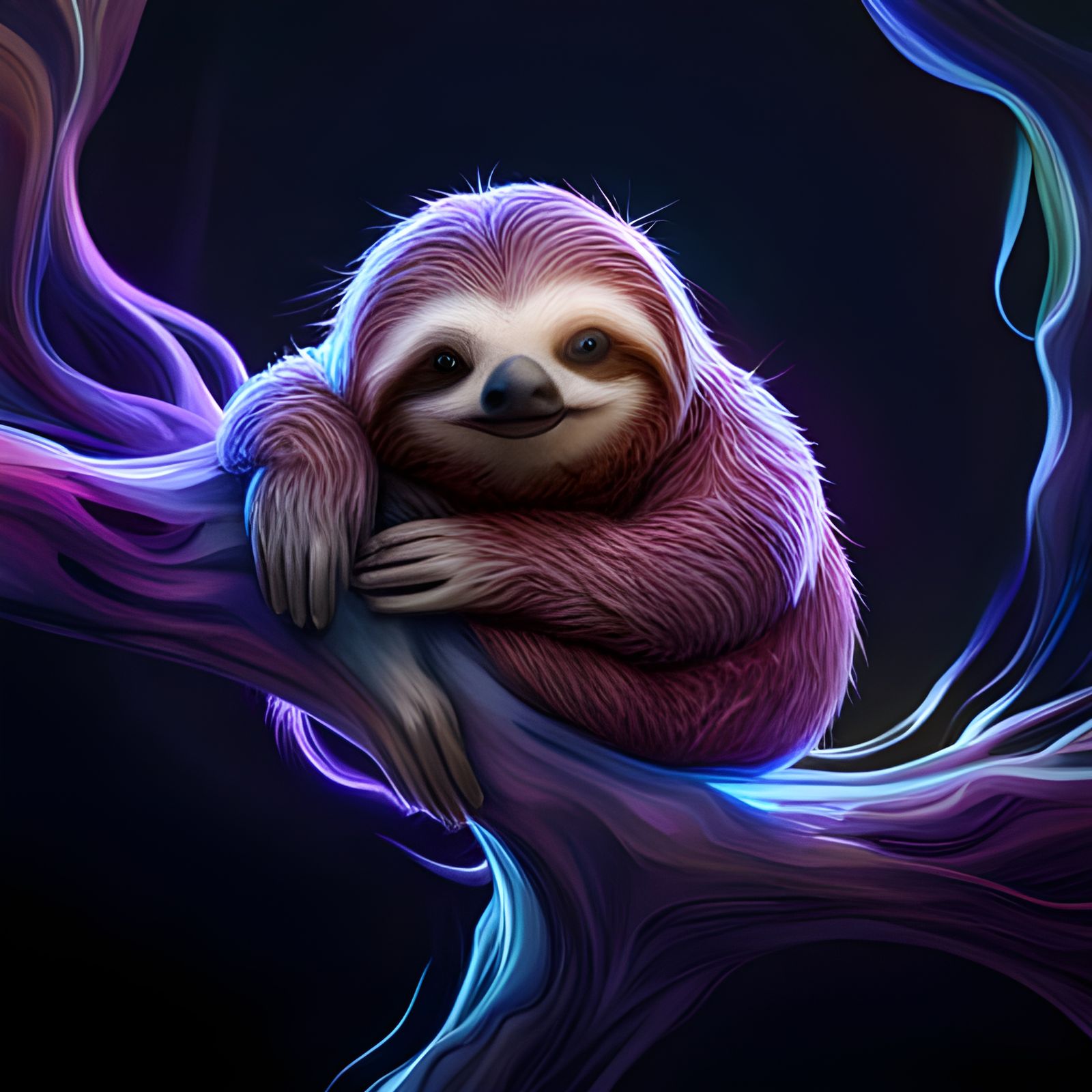 A sloth  by @Zia