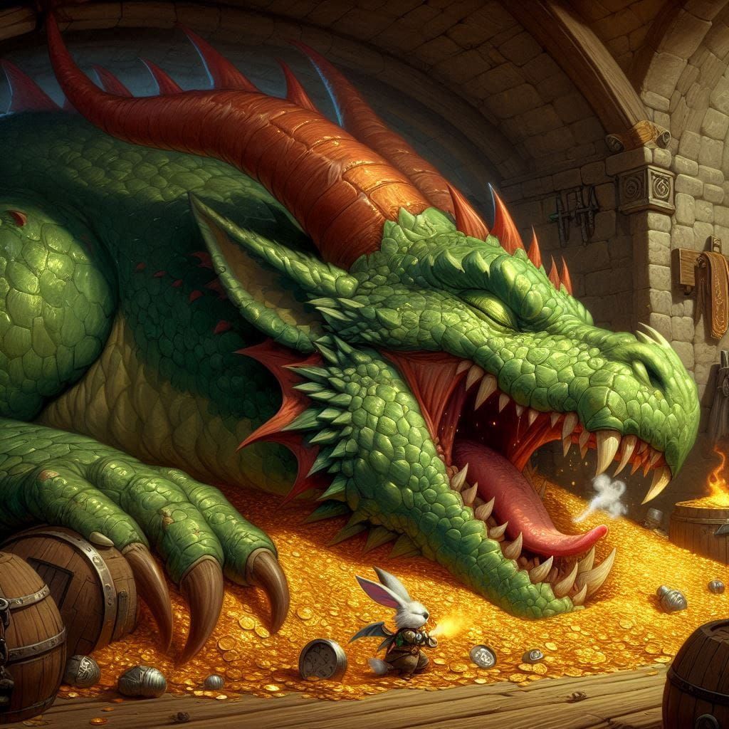 10 DRAGON HOARD AND THE HARENGON