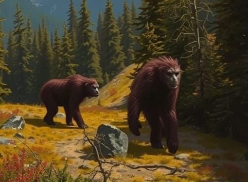 Sasquatch in the Cascades.