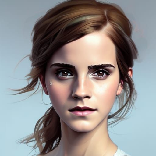 Emma Watson - AI Generated Artwork - NightCafe Creator