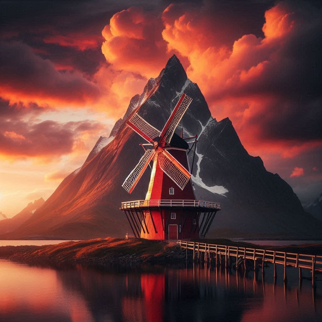 "Splendid Isolation: A Windmill in the Wilderness"