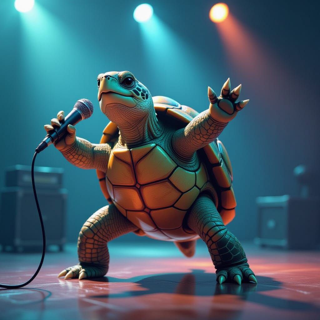 Rapping turtle