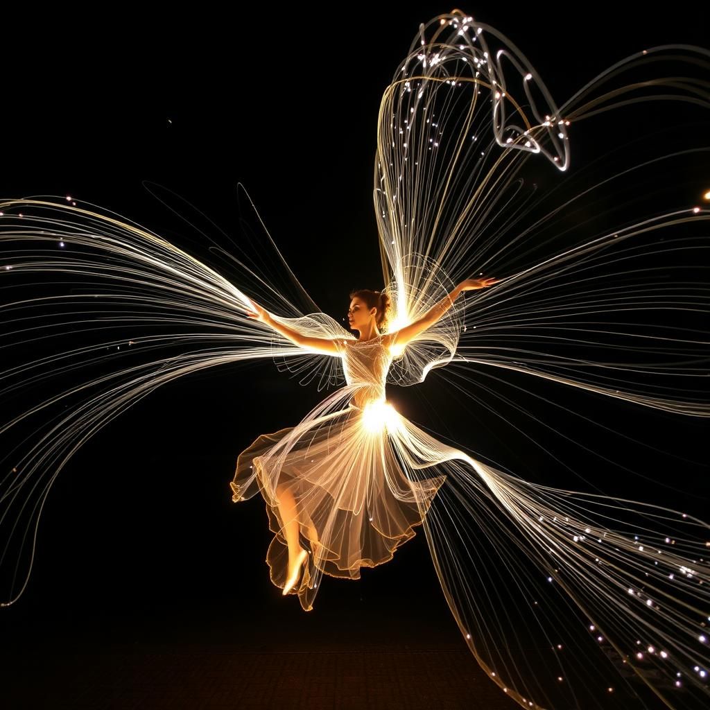 Dancing with light  by @MarkMachine