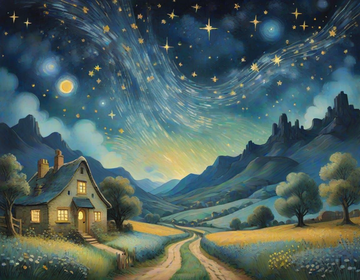 Stellar Whispers in a Dreamy Cosmos