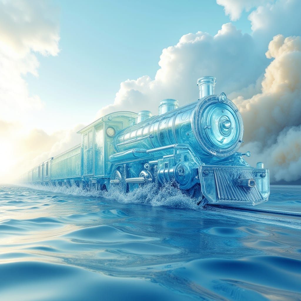 Aquatic train.