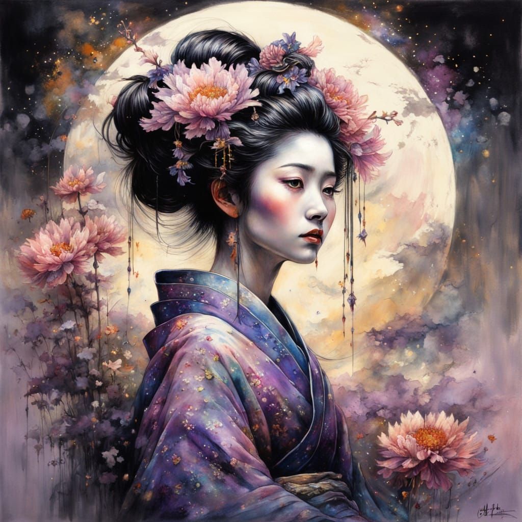 Geisha   by @Agatta