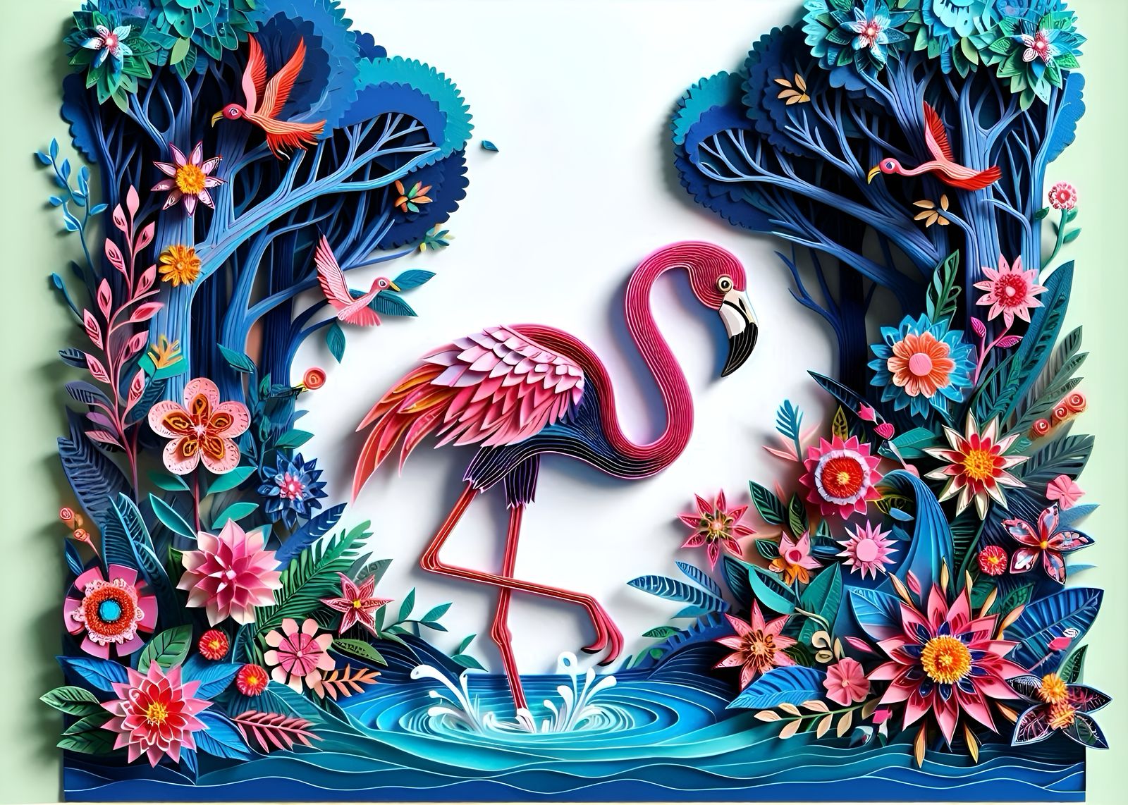 Flamingos
