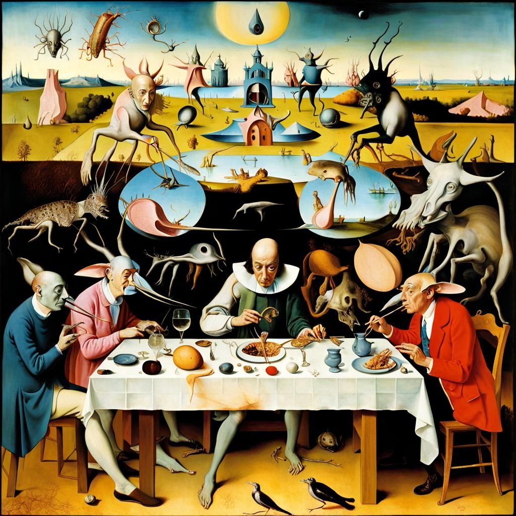 HAVING DINNER WITH BOSCH AND DALI 