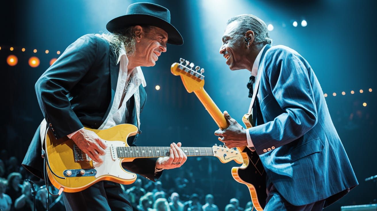 Stevie Ray Vaughan & Albert King 