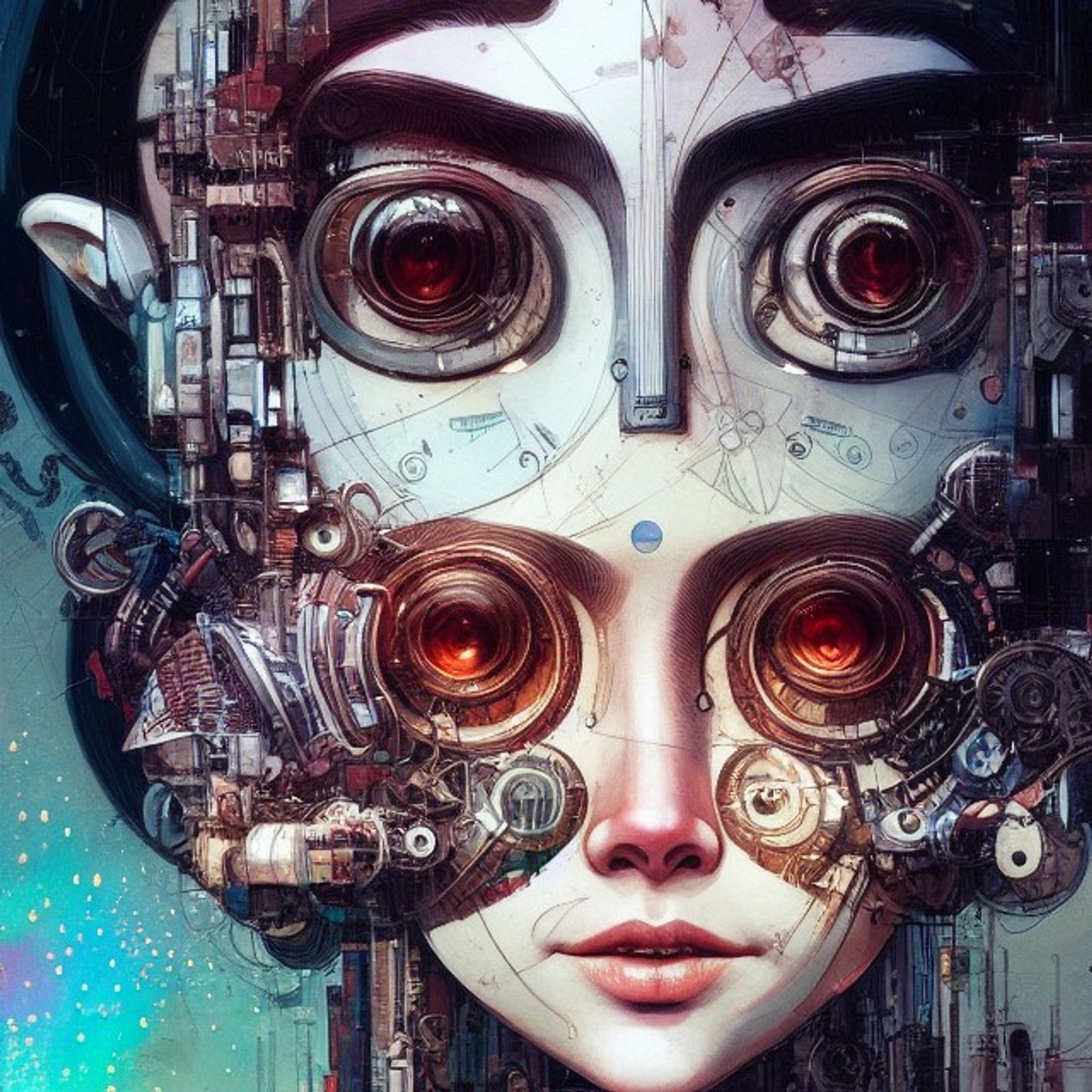 Artificial goddess - AI Generated Artwork - NightCafe Creator