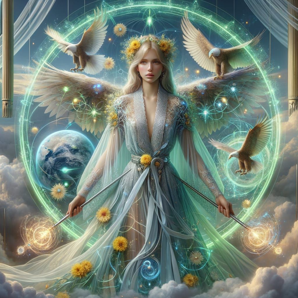 The World, XXI, Tarot
