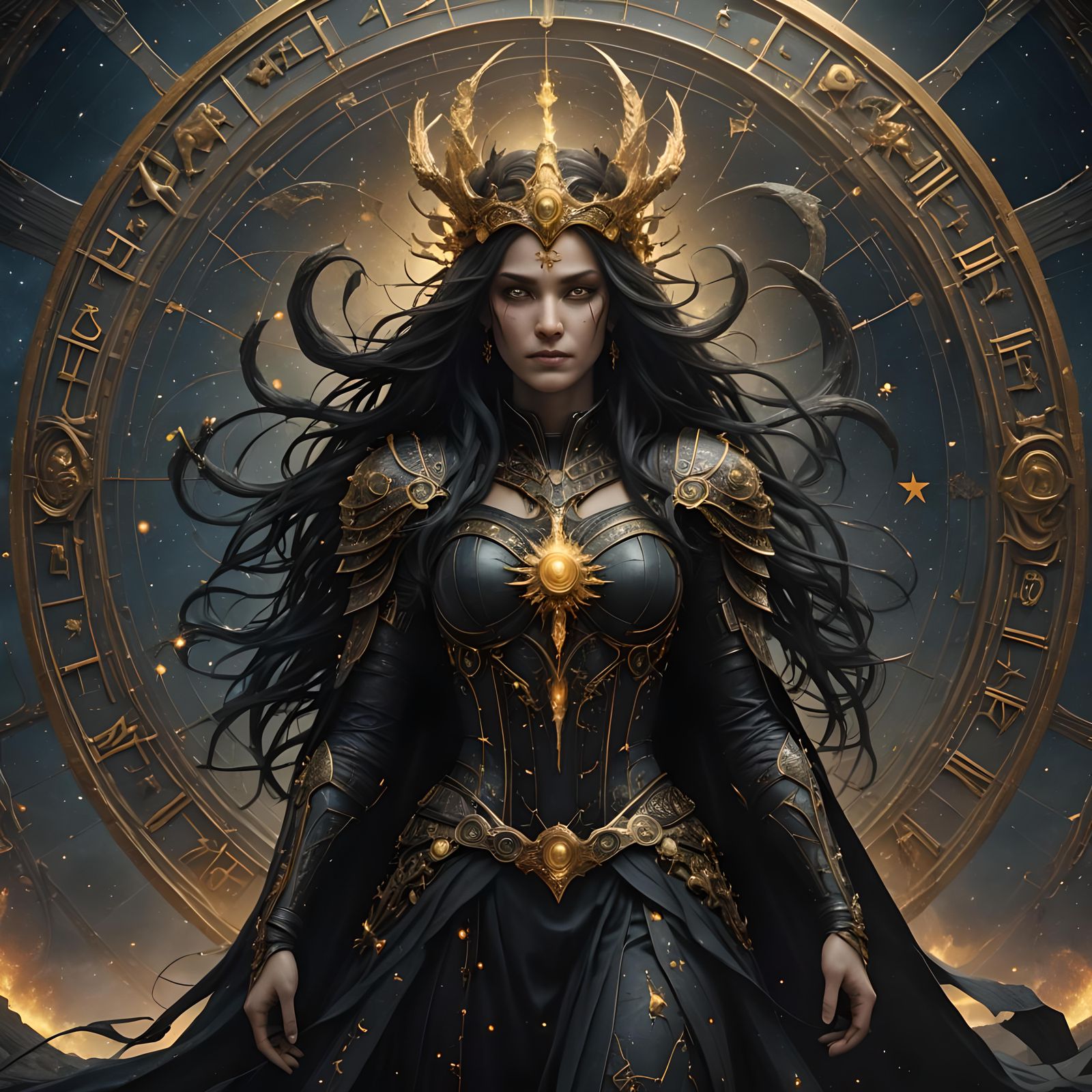Zodiac sign Virgo