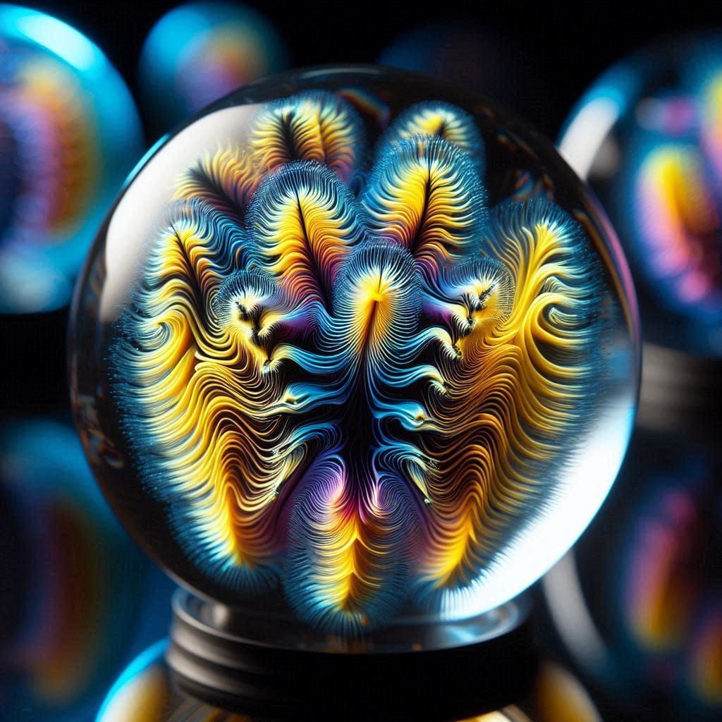 Ferro Fluid Sphere