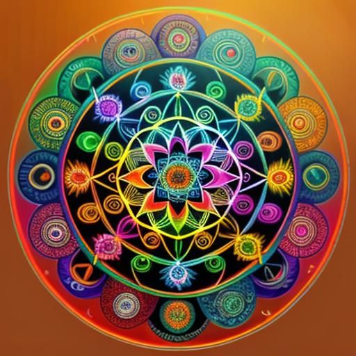 Bright Mandala 4