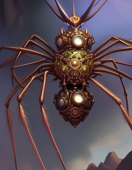 Mutated spider  by @Stories