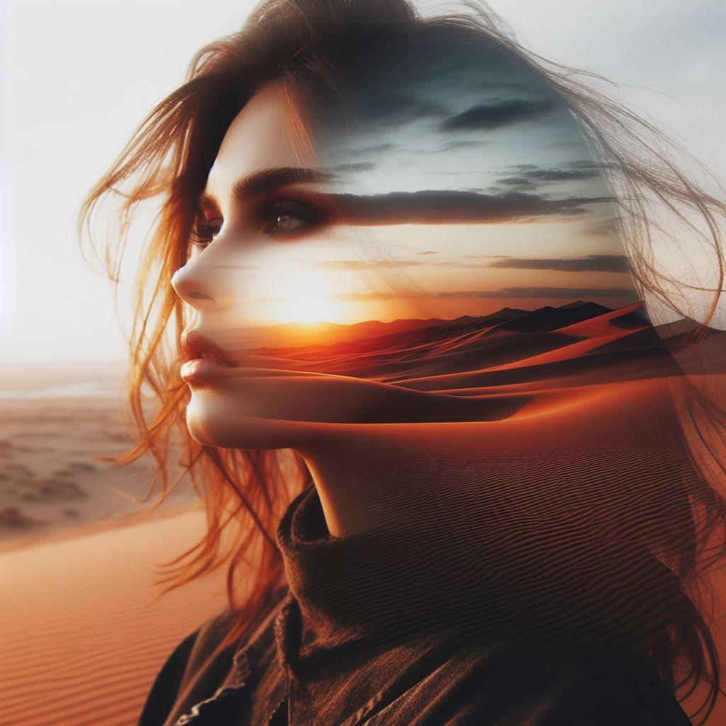 A Girl in the Desert