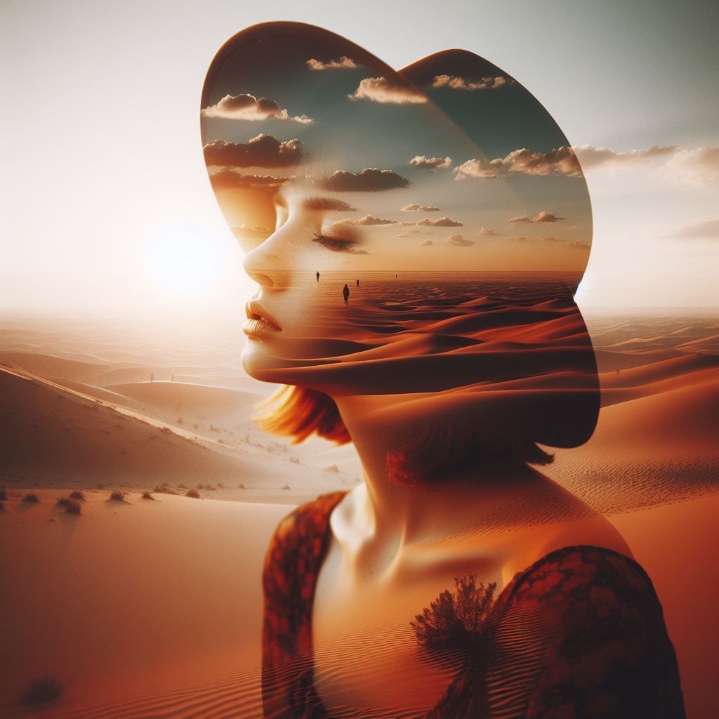 A Girl in the Desert