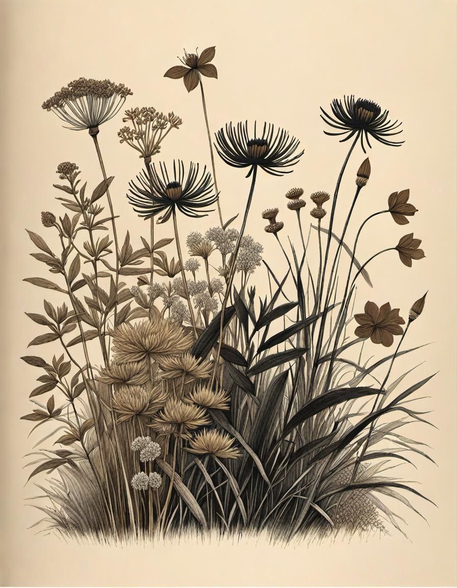 Herbs and flowers  by @Manu