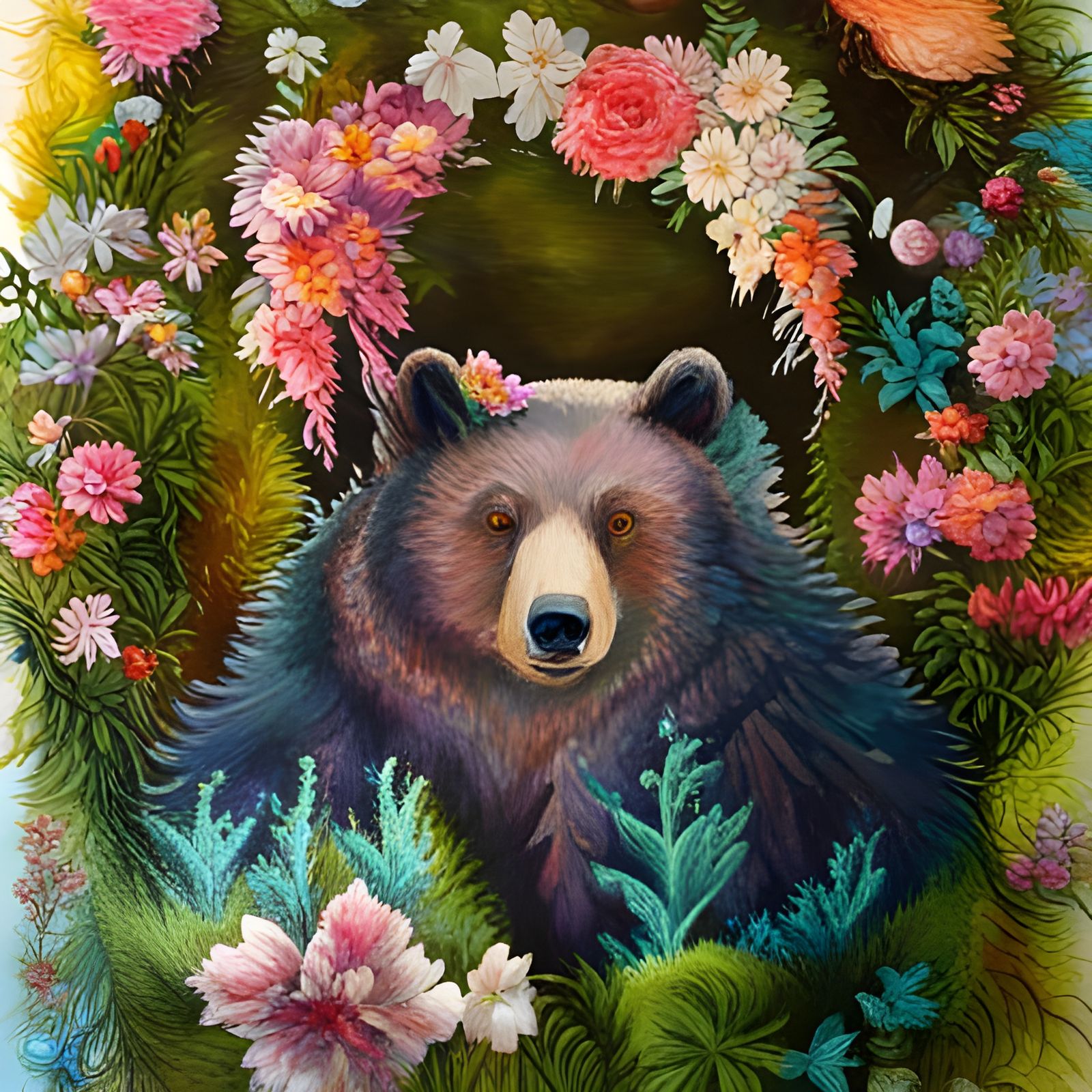 Bear🐻 - AI Generated Artwork - NightCafe Creator