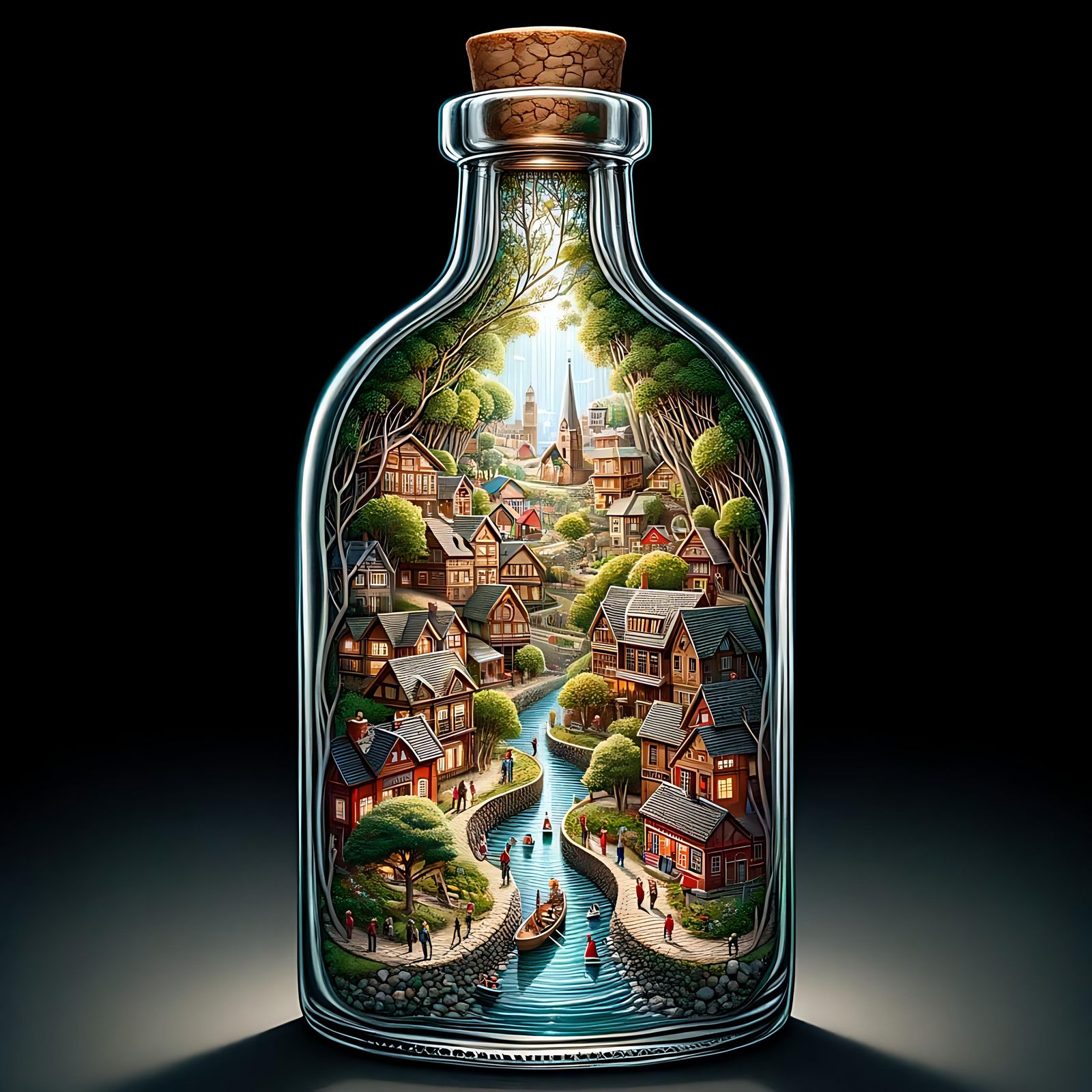 The Bottled Village