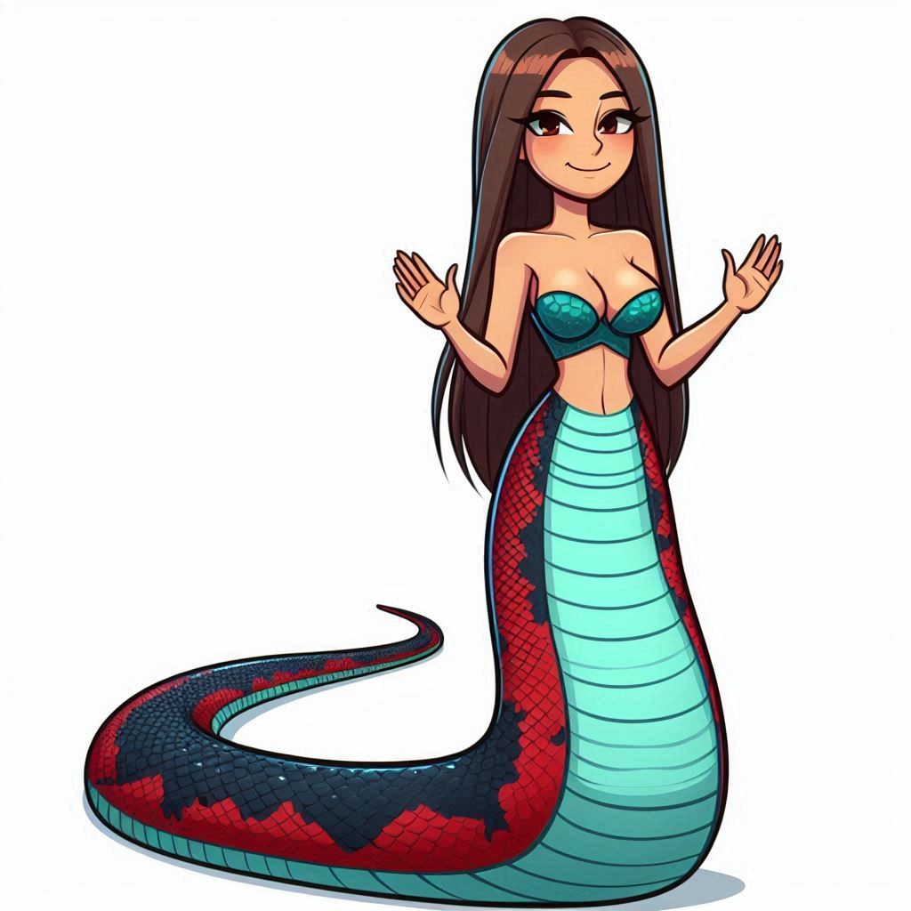 Olivia Rodrigo as a lamia