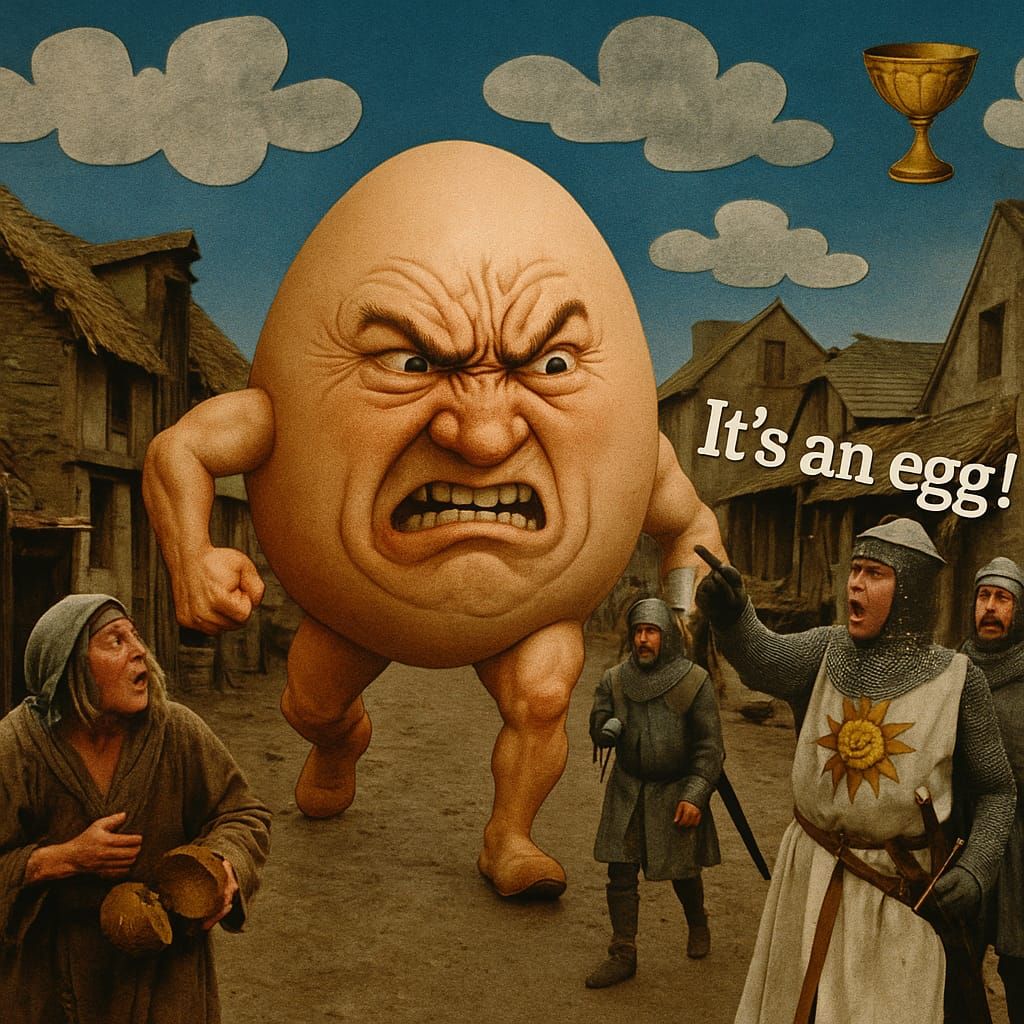 It's an egg!