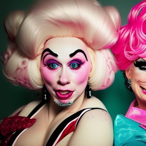 Trixie Mattel is a curvaceous drag femme clown in Dolly Part...