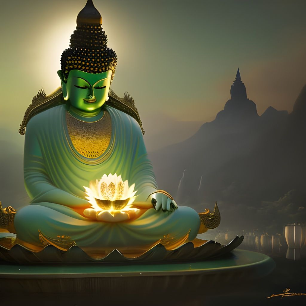 Buddha - AI Generated Artwork - NightCafe Creator