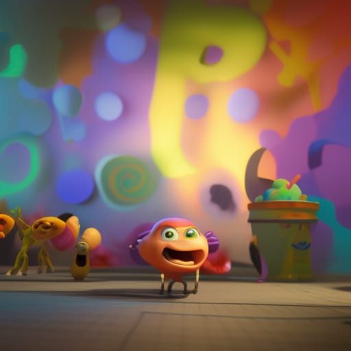 A world of freedom Pixar, Disney, concept art, 3d digital ar...