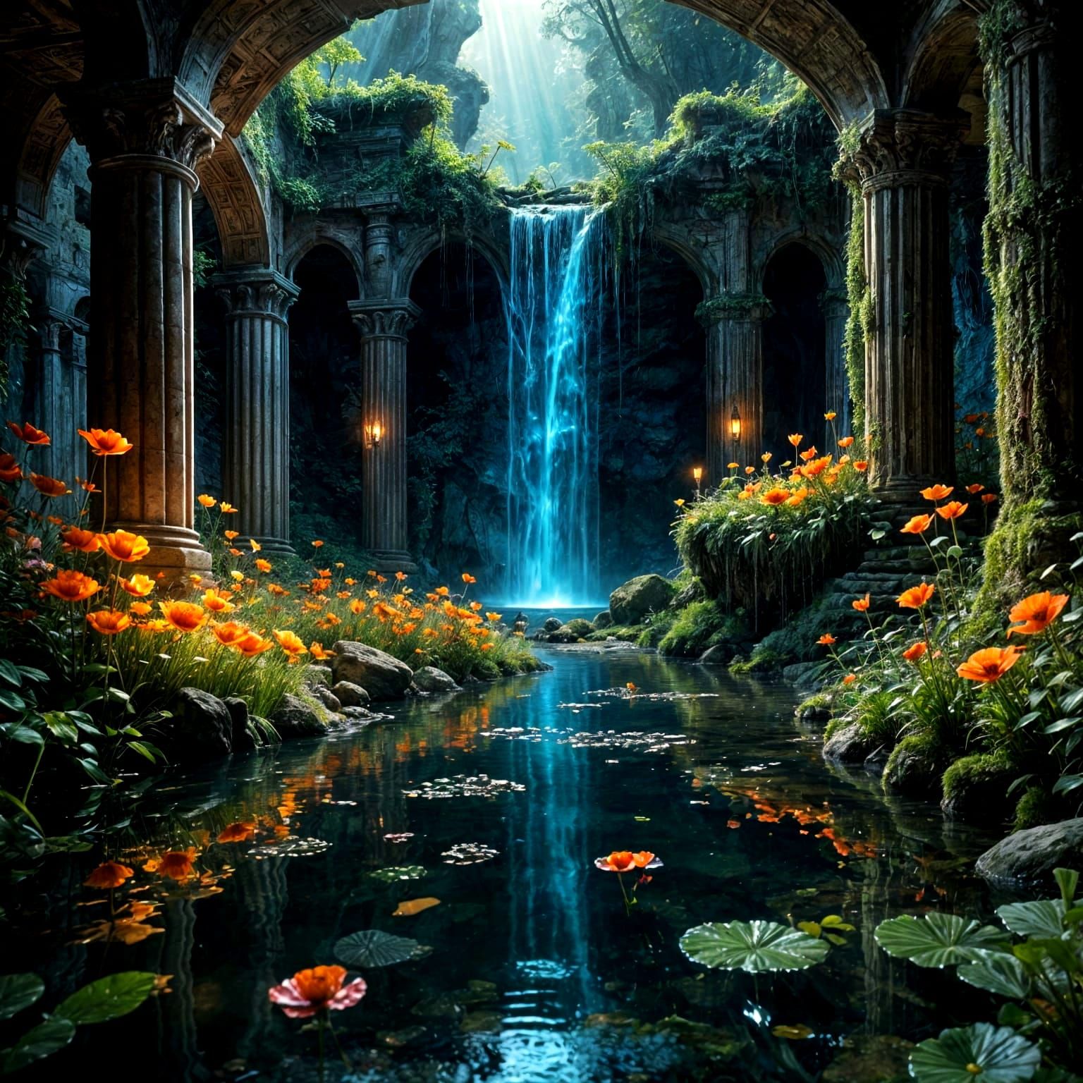 Mystic Ruins  by @donnamct