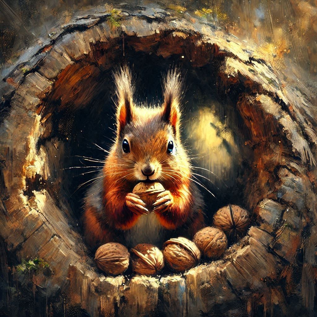 Guardian of the Walnut Hoard