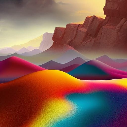 color mountain
