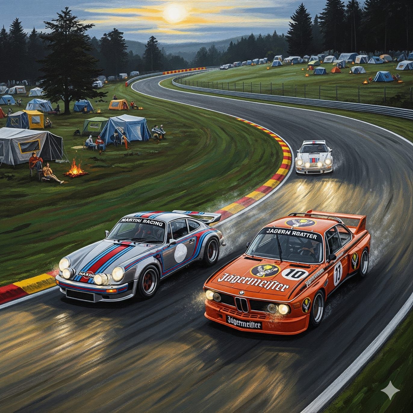 1970s Battle Porsche 911 RS 2.7 vs BMW CSL 3.0