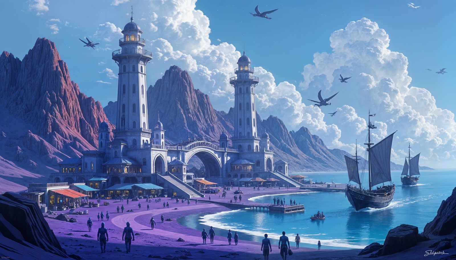 Venus Trade Harbor...  by @AK